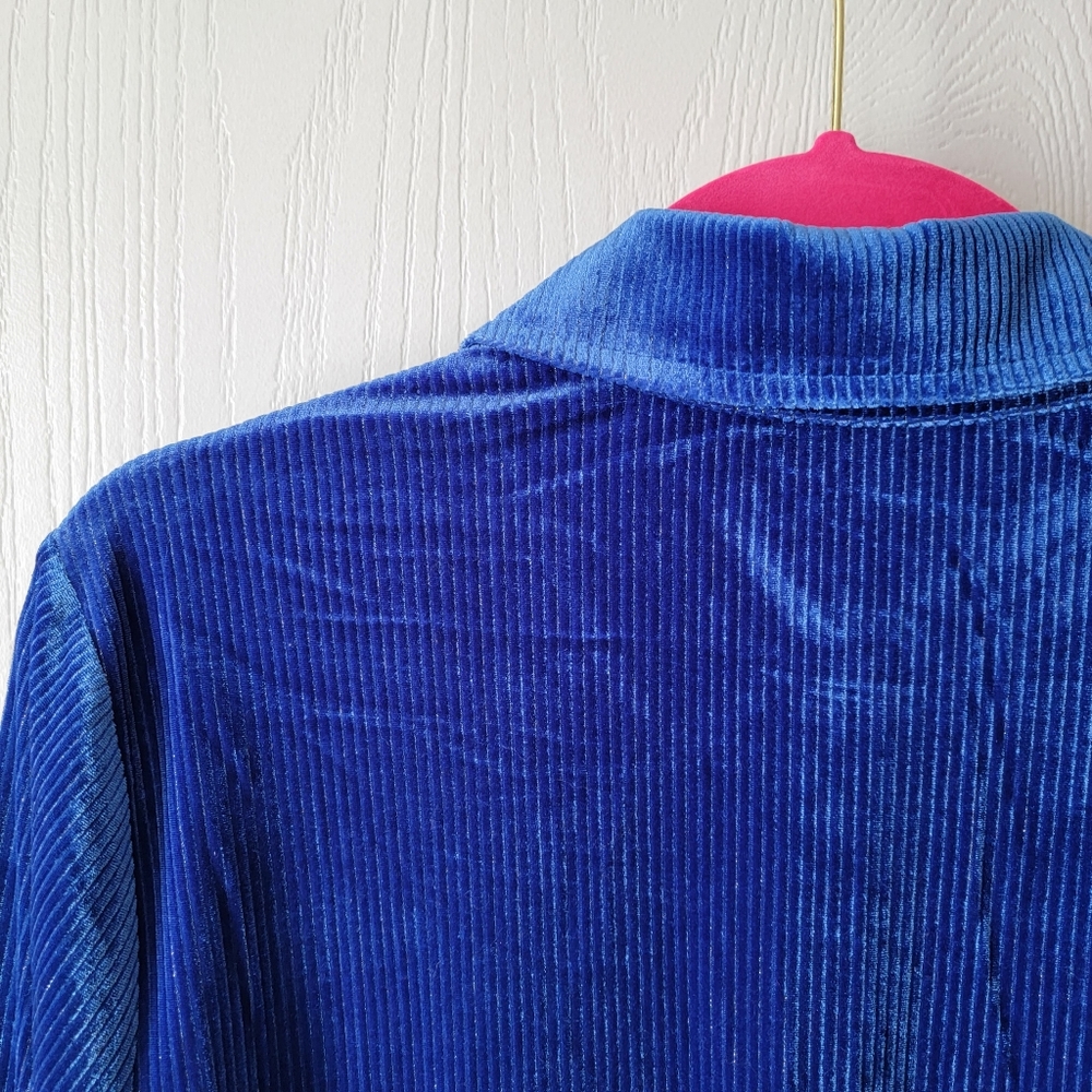 Soft Surroundings Velvet Boyfriend Shirt - Picture 3 of 9